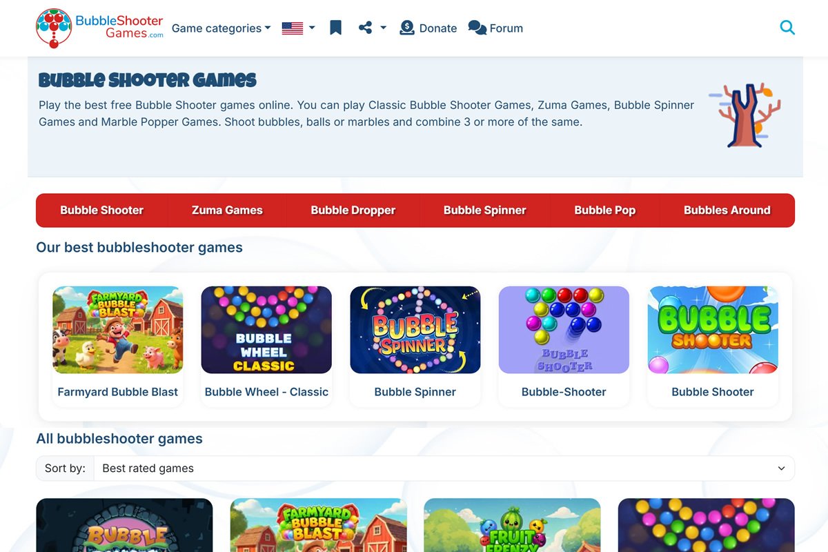 Bubble Shooter Games